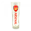 Front - Arsenal FC Official Wordmark Football Crest Peroni Pint Glass