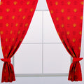 Front - Manchester United FC Official Repeat Crest Curtains