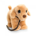 Front - Keel Toys Signature Cuddle Labrador Puppy On Lead