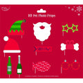 Front - Eurowrap Christmas Photobooth Props Set (Pack of 10)