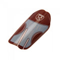 Front - West Ham United FC Childrens/Kids Crest Slip-In Shin Guards