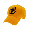 Yellow-Black - Front - Wolverhampton Wanderers FC Unisex Adult Baseball Cap