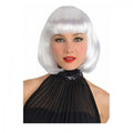 Platinum - Back - Amscan Unisex Adult Party Wig