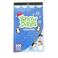 Front - Snow Days Christmas Sticker Book