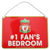 Front - Liverpool FC Official Number 1 Fan Football Crest Bedroom Sign