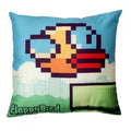 Front - Flappy Birds Pipes Filled Cushion