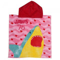 Front - Jaws Childrens/Kids Amity Island Shark Poncho