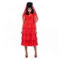 Front - Beetlejuice Womens/Ladies Lydia Deetz Bride Costume Set