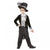 Front - Alice In Wonderland Childrens/Kids Mad Hatter Costume Set