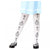 Front - Smiffys Girls Wonderland Clock Tights