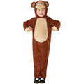 Front - Smiffys Toddler Monkey Bodysuit