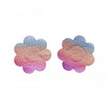 Front - Fever Womens/Ladies Iridescent Rainbow Flower Nipple Pasties