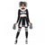 Front - Fever Womens/Ladies Gothic Cheerleader Costume