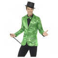 Front - Smiffys Unisex Adult Sequin Costume Jacket