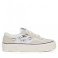 Front - Superga Womens/Ladies 3041 Revolley Snake Swallow Tail Suede Trainers