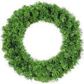 Green - Front - Kaemingk Christmas Imperial Pine Wreath