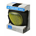 Black-Yellow - Front - Glenwear Unisex Adult Gel Knee Pads