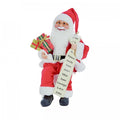 Front - Premier Sitting Santa with Glasses Christmas Decoration