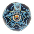 Front - Manchester City FC Crest Soft Mini Football