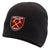 Front - West Ham United FC Unisex Adult Crest Beanie