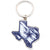 Front - Dallas Cowboys State Keyring