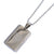 Front - Arsenal FC Patterned Dog Tag And Chain