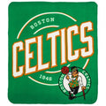 Front - Boston Celtics Fleece Blanket