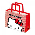 Front - Hello Kitty Checked Reusable Shopper