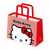 Front - Hello Kitty Checked Reusable Shopper