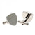 Front - Arsenal FC Stainless Steel Crest Cufflinks