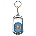 Front - Manchester City FC Key Ring Torch Bottle Opener