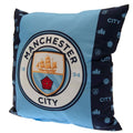 Front - Manchester City FC Crest Filled Cushion