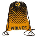 Front - Wolverhampton Wanderers FC Crest Drawstring Bag