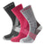 Front - TOG24 Womens/Ladies Wels Trekking Socks (Pack of 3)