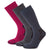 Front - TOG24 Womens/Ladies Villach Trekking Socks (Pack of 3)