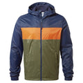 Front - TOG24 Mens Craven Milatex Colour Block Waterproof Jacket