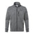 Front - TOG24 Mens Cresswell Marl Knitlook Fleece Jacket