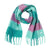 Front - TOG24 Unisex Adult Miyara Checked Woven Scarf