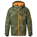 Front - TOG24 Mens Palisade Pixel Camo Ski Jacket