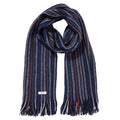 Front - TOG24 Jenkin Stripe Knitted Scarf