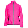 Front - Trespass Womens/Ladies Beaming Packaway Hi-Vis Jacket