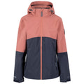 Dusky Coral - Front - Trespass Womens-Ladies Quincy DLX Waterproof Jacket