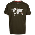 Front - Trespass Mens Ohio Map TP75 T-Shirt