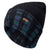 Front - Trespass Mens Atlas Tartan Reversible Beanie