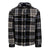 Front - Trespass Boys Checkley Microfleece Shirt