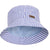 Front - Trespass Childrens/Kids Berwick Striped Bucket Hat