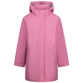 Front - Trespass Girls Maydew TP50 Waterproof Jacket