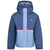 Front - Trespass Girls Allora TP50 Waterproof Jacket