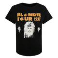 Front - Blondie Womens/Ladies Ahoy 80s T-Shirt