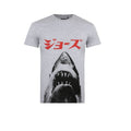 Front - Jaws Mens Japanese Marl T-Shirt